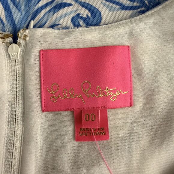 Lilly Pulitzer Women's Size 00 Aqua Longue Engineered Sammi Romper NWT - Picture 5 of 8